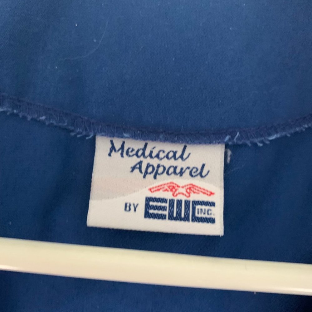 Blue Scrub Jacket - Picture 3 of 4